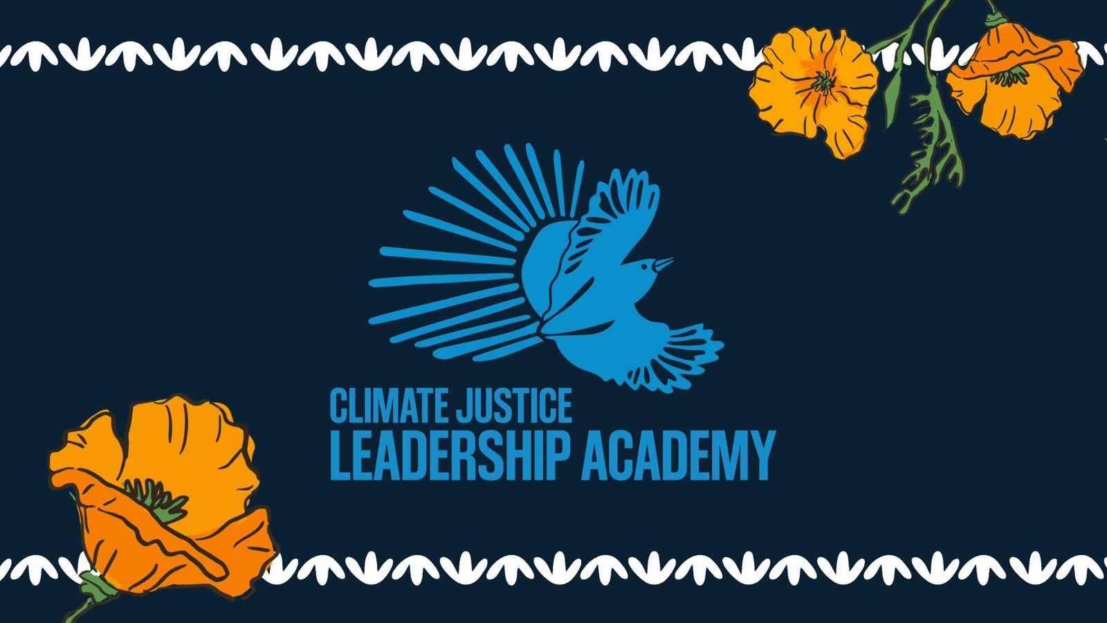 Graphic for the Climate Justice Leadership Academy